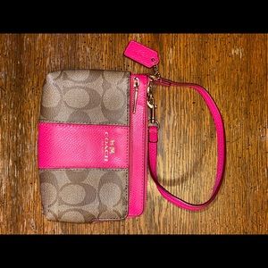 Coach wristlet